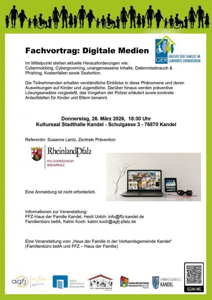 Plakat Fachvortrag Digitale Medien